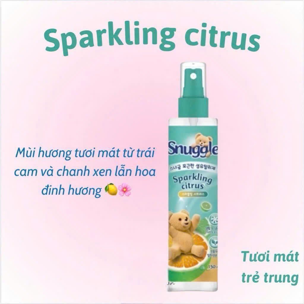Xịt Thơm Quần Áo Snuggle Nội Địa Hàn 150ml