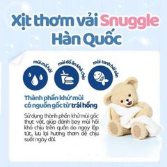 Xịt Thơm Quần Áo Snuggle Nội Địa Hàn 150ml