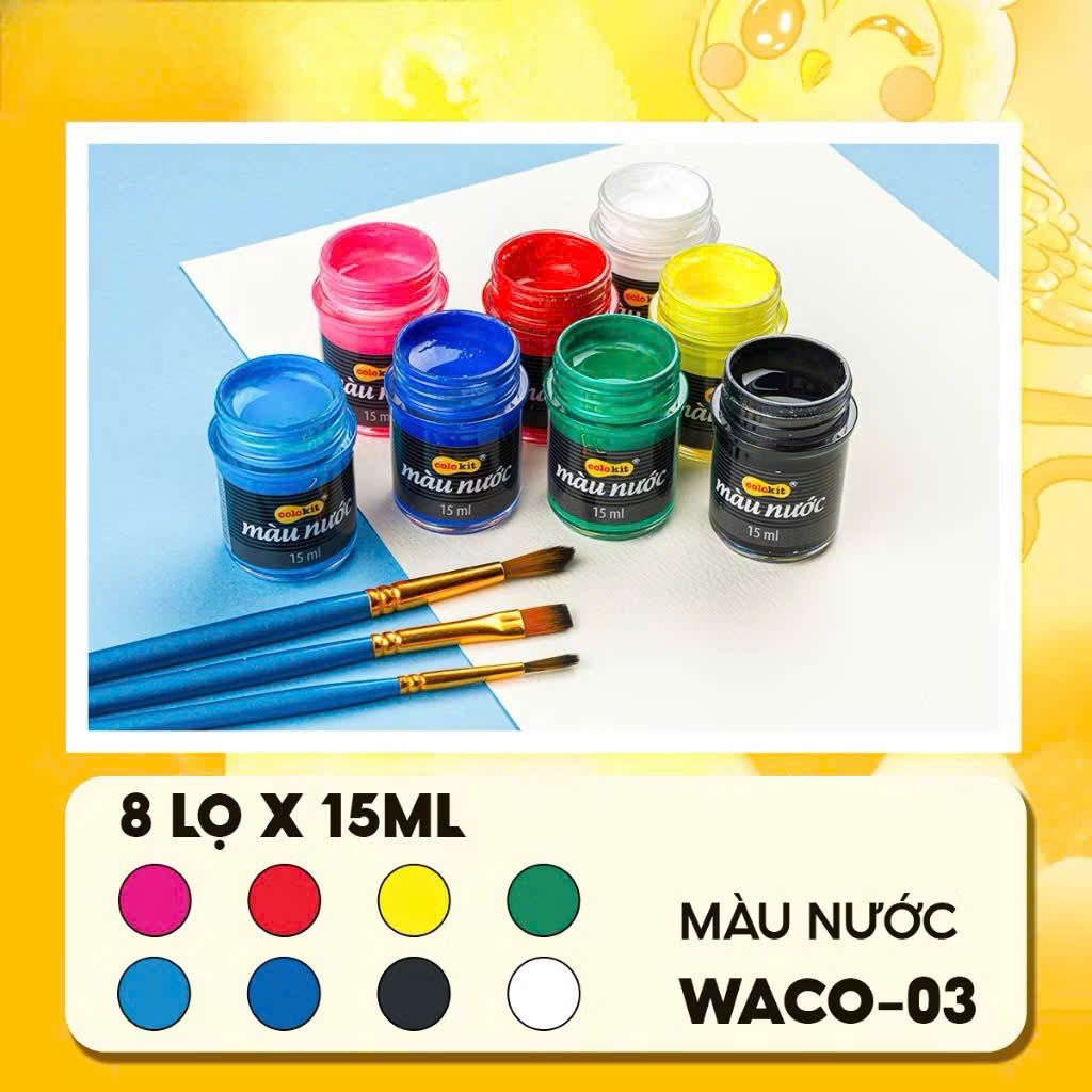 Màu nước Thiên Long 8-12 Màu