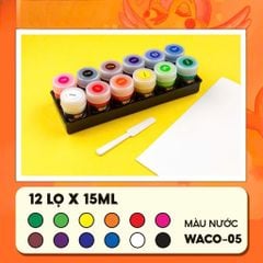 Màu nước Thiên Long 8-12 Màu