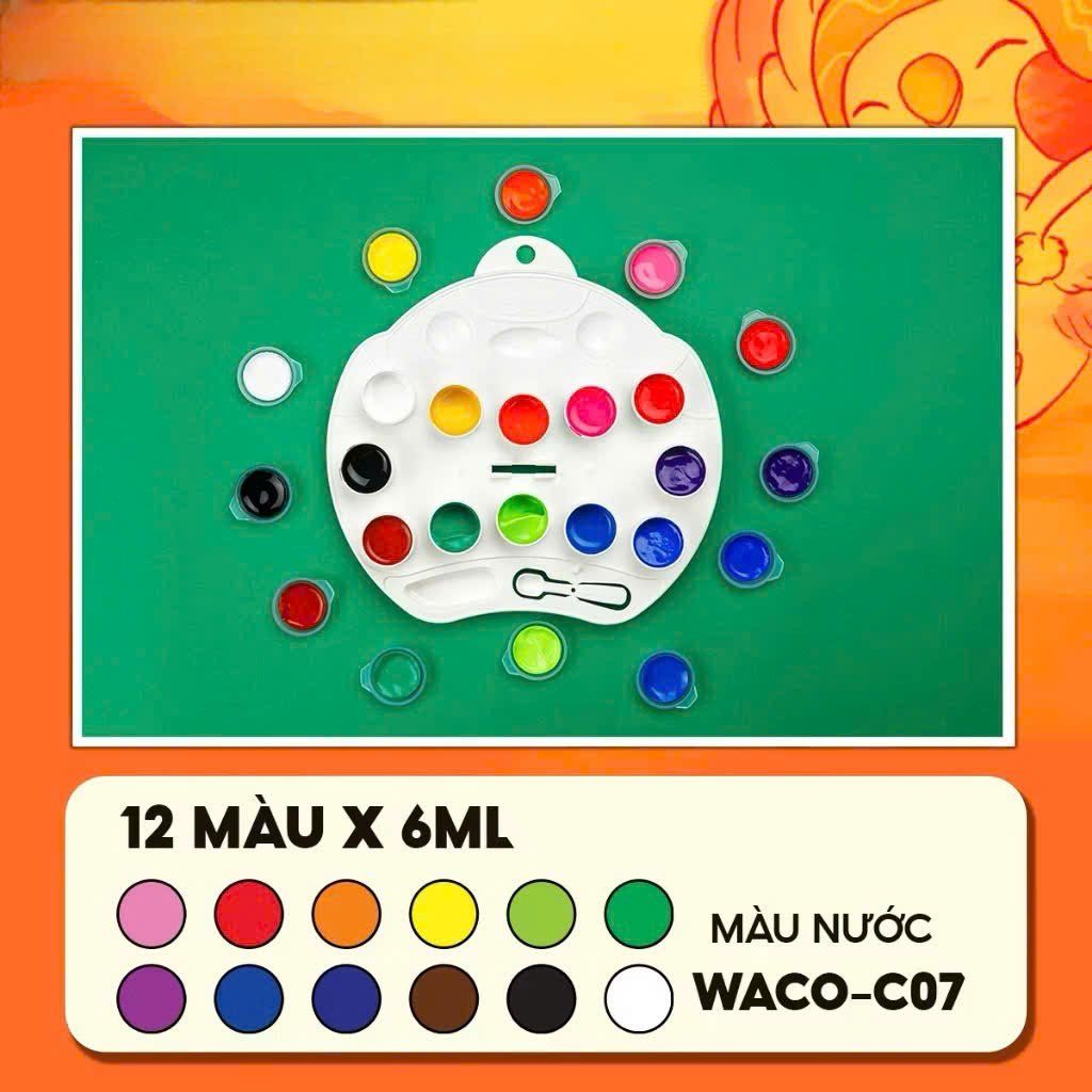 Màu Nước Thiên Long 12 Màu Waco-c07