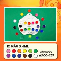 Màu Nước Thiên Long 12 Màu Waco-c07
