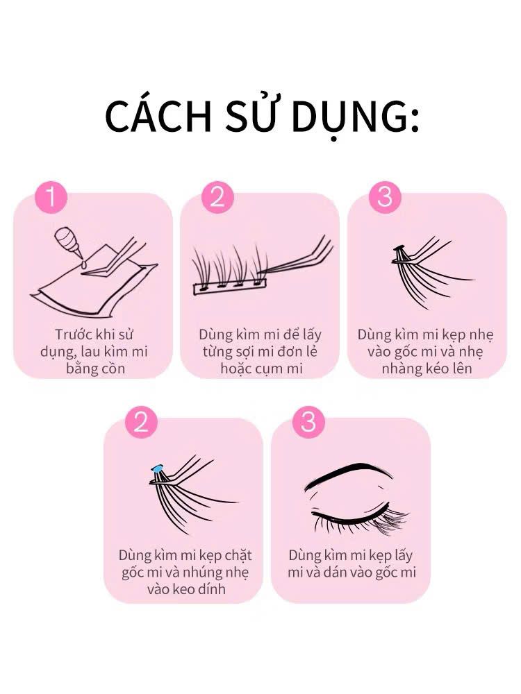 Nhíp Gấp Mi Mlen Diary