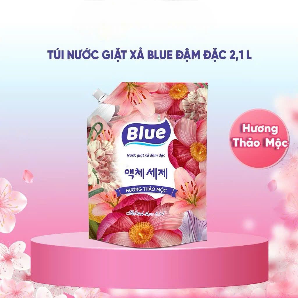 Nước Giặt Xả Blue 2.1L -3.6L-5L