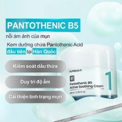 Kem Dưỡng Numbuzin No1 Pantothenic B5 Active Smoothing 80ml