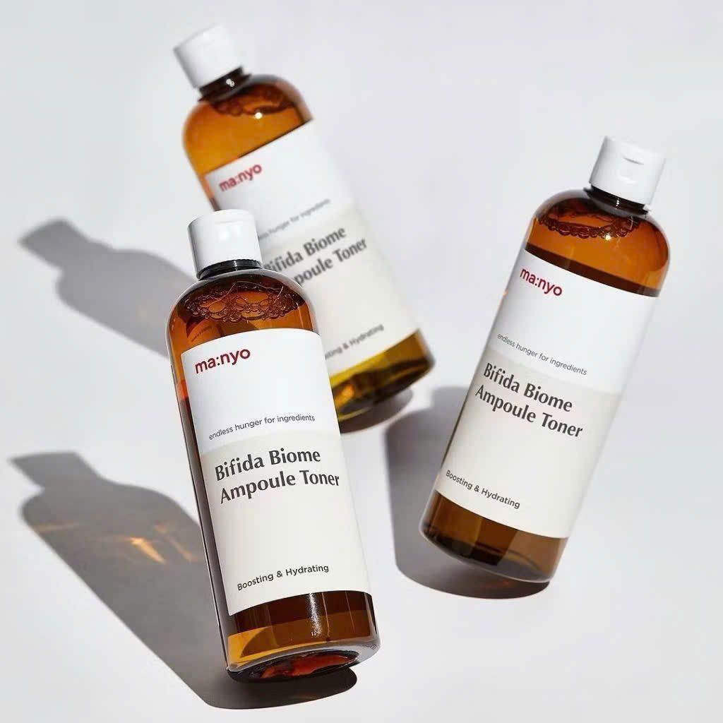 Toner Ma:nyo Bifida Biome Ampoule Tone 400ml Dưỡng Ẩm