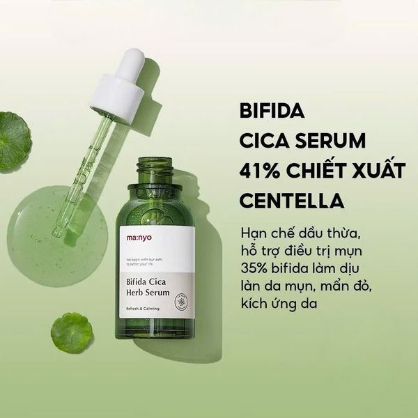 Serum Ma:nyo 50ml Bifida Cica Herb Serum
