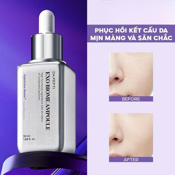 Serum Dr.pepti 50ml Exo Biome Ampoule Ngừa Lão Hóa Can DeSerum Dr.pepti 50ml Exo Biome Ampoule Ngừa Lão Hóa Can De – Shop Lọ Lem Bạc Liêu