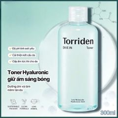 Toner Torriden Dive-in Low Molecule Hyaluronic Acid 300ml