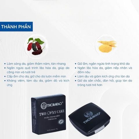 [Chính Hãng] Phấn Trang Điểm Thorakao 9g
