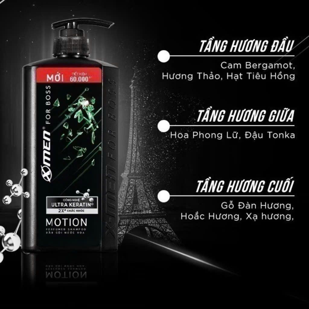 Dầu Gội X-men For Boss 650g