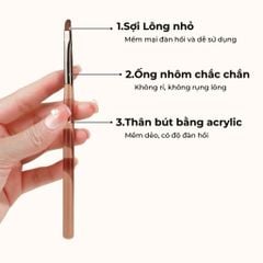 Bộ Cọ Nail 9 Cây, đầy đủ các loại cọ tiện dụng cho thợ nail