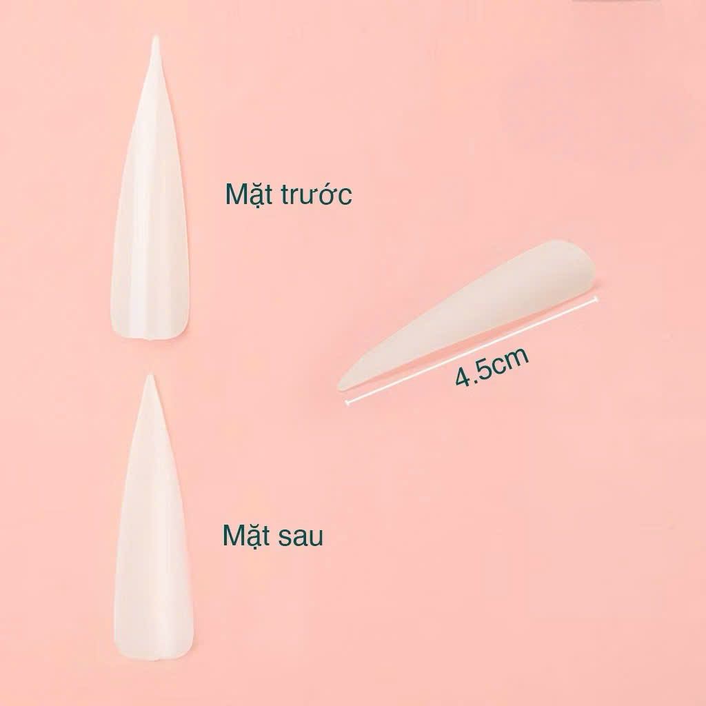 Móng Vĩ Nhọn Tự Nhiên N1