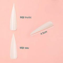 Móng Vĩ Nhọn Tự Nhiên N1