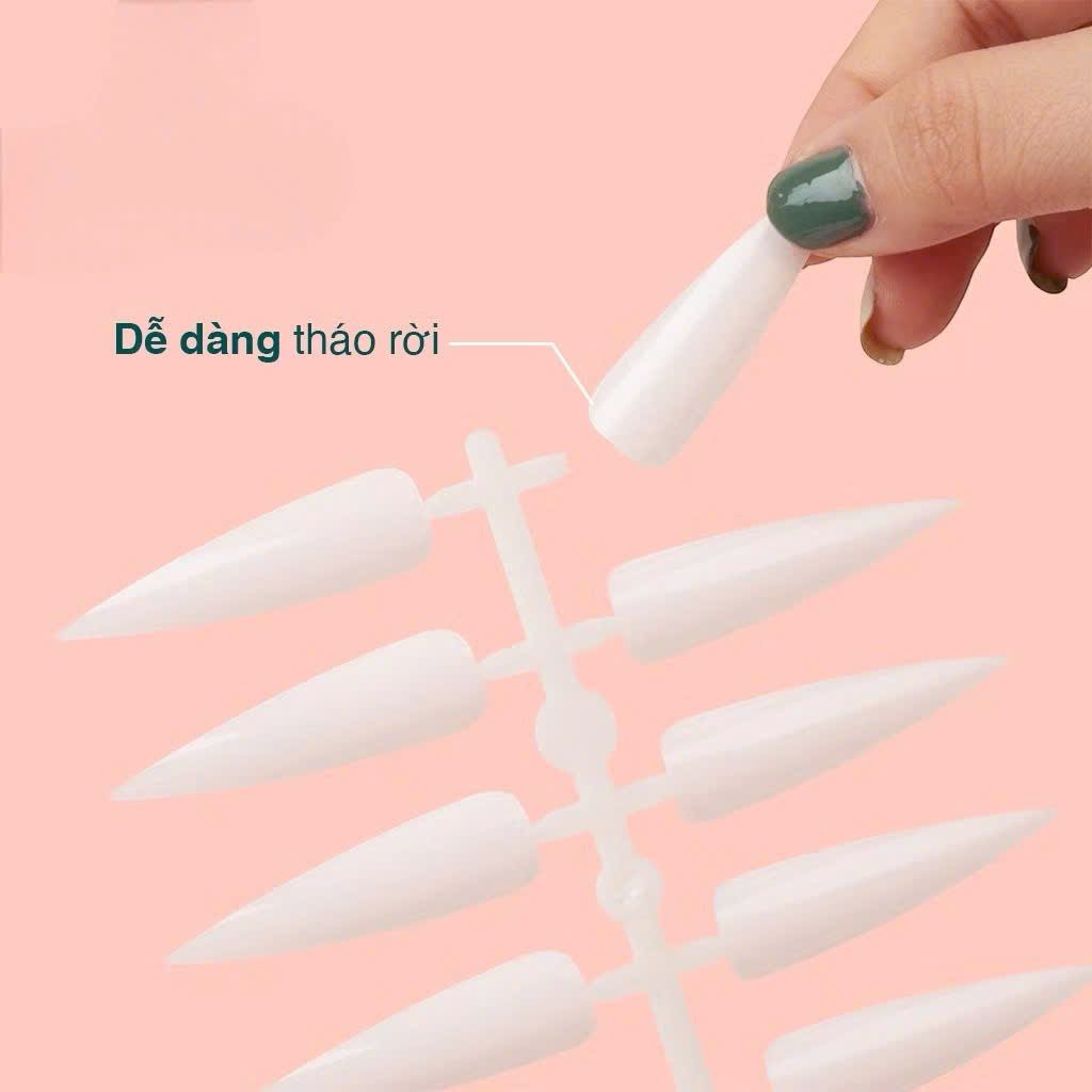Móng Vĩ Nhọn Tự Nhiên N1