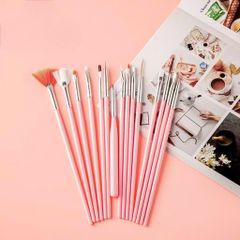 Bộ Cọ Nail 15 Cây màu ngẫu nhiên