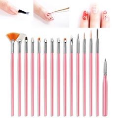 Bộ Cọ Nail 15 Cây màu ngẫu nhiên