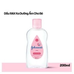 Dầu massage Johnson's baby oil 200ml