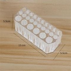 Khay Mica Cắm Cọ 26 Ô, Dùng cắm cọ nail, cọ trang điểm