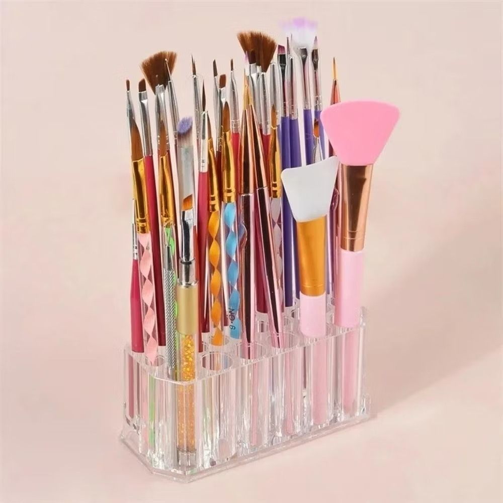 Khay Mica Cắm Cọ 26 Ô, Dùng cắm cọ nail, cọ trang điểm