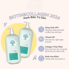 Cặp Gội Xả Biotin & Collagen 2024 1000ml