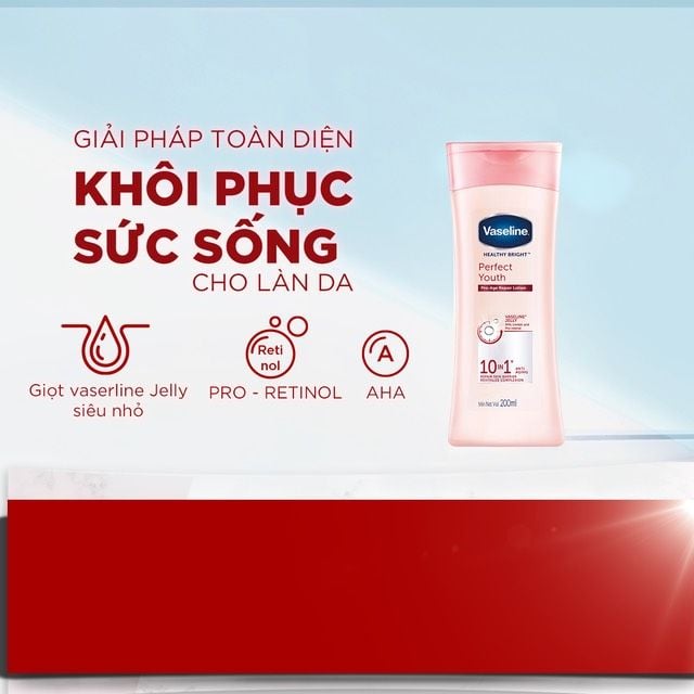 Sữa Dưỡng Thể Vaseline 200ml-350ml
