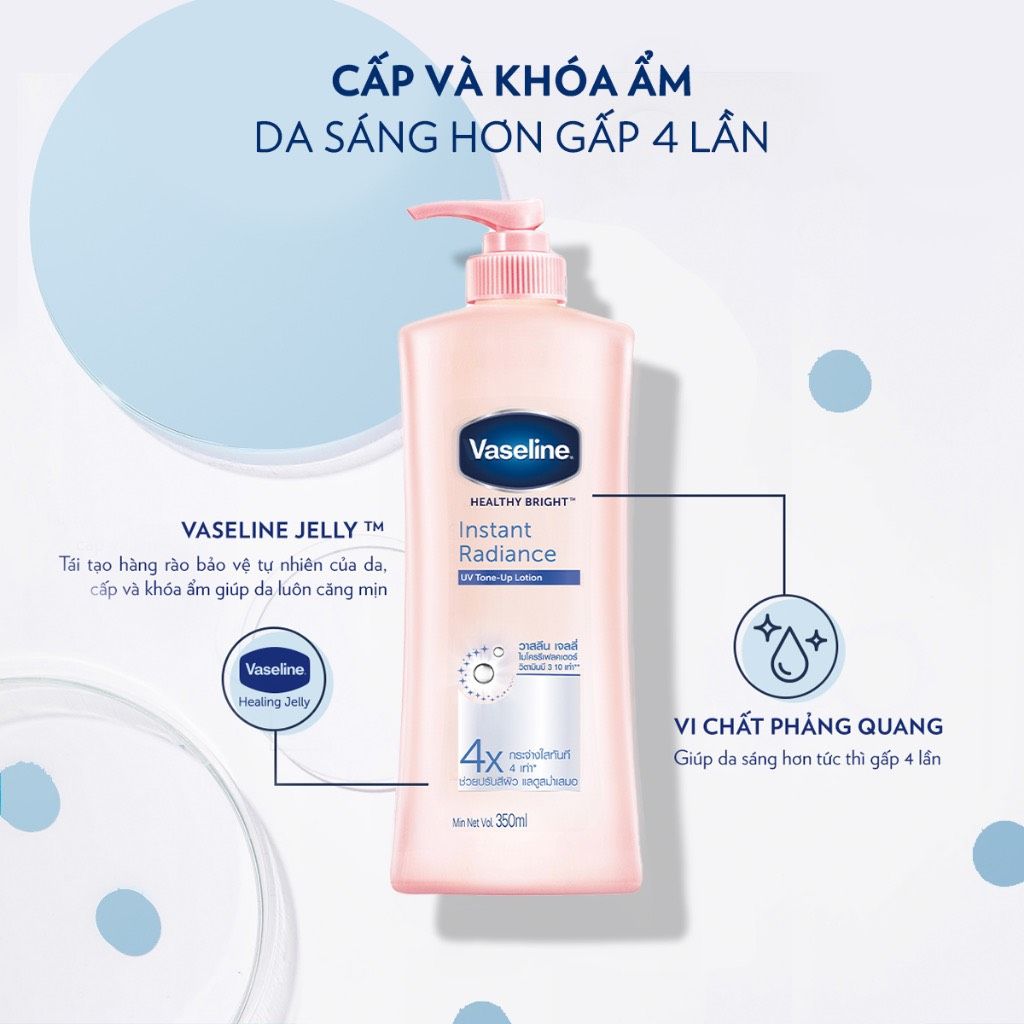 Sữa Dưỡng Thể Vaseline 200ml-350ml