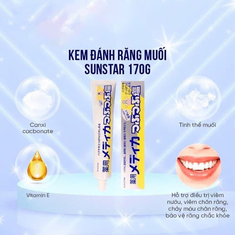 Kem Đánh Răng Nhật Sunstar 170g VàngKem Đánh Răng Nhật Sunstar 170g Vàng –  Shop Lọ Lem Bạc Liêu