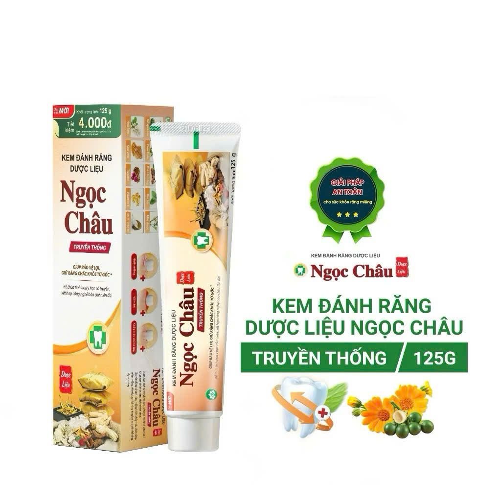 Kem Đánh Răng Ngọc Châu 70g-100g