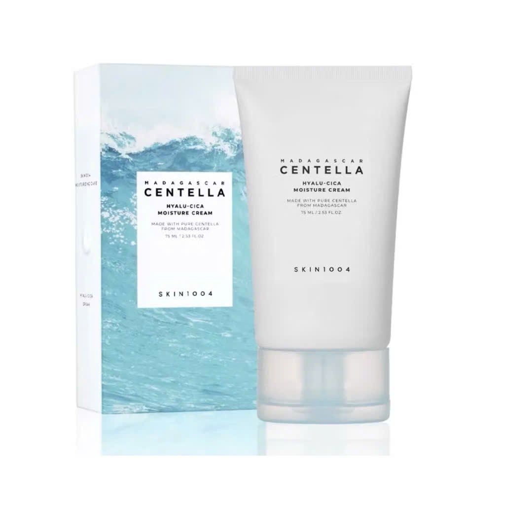 Kem Dưỡng Skin1004 Centella 75ml Hyalu Cica Moisture Cream Xanh