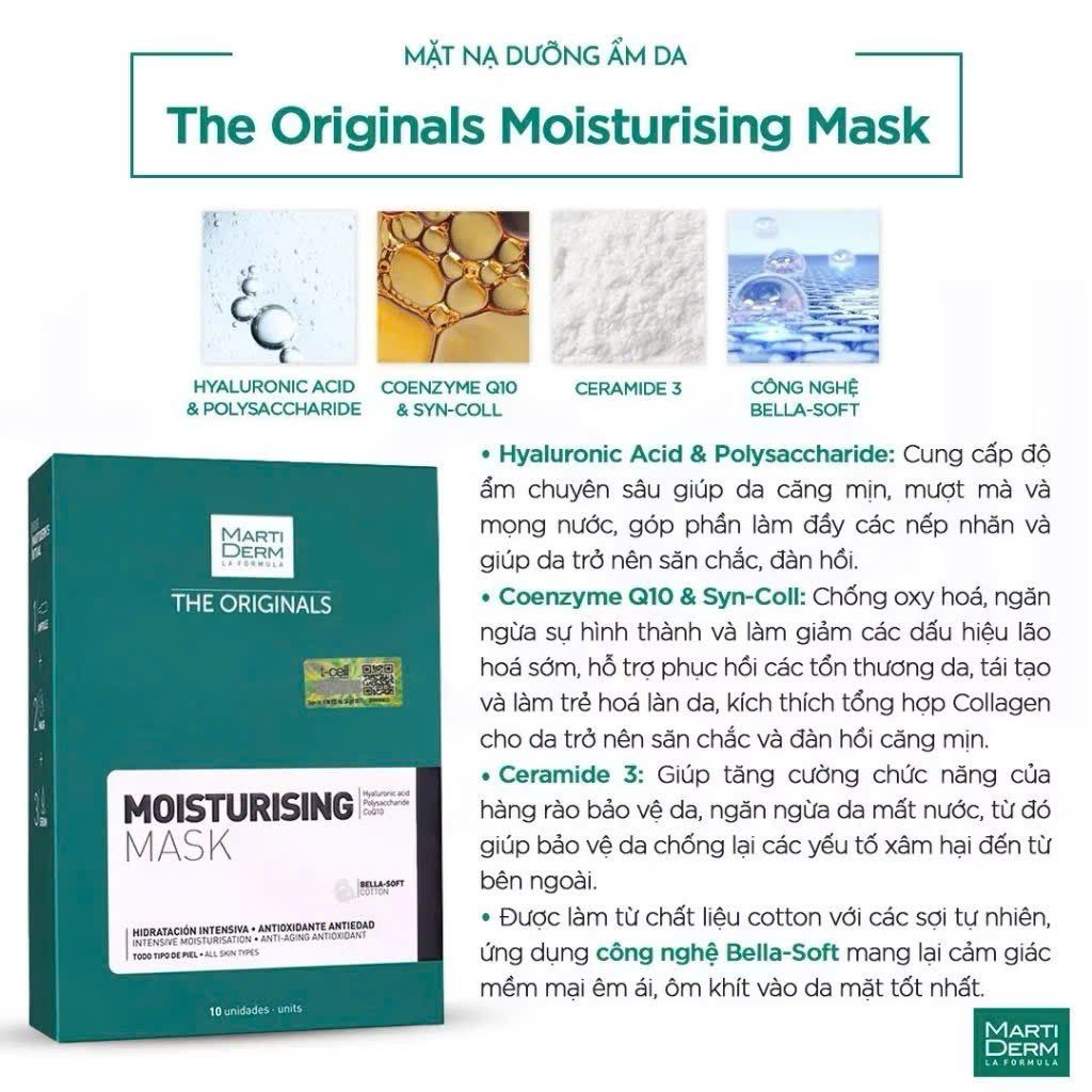 Mặt Nạ Marti Derm Moisturising Mask 25ml Dưỡng Ẩm, Chống Lão Hóa