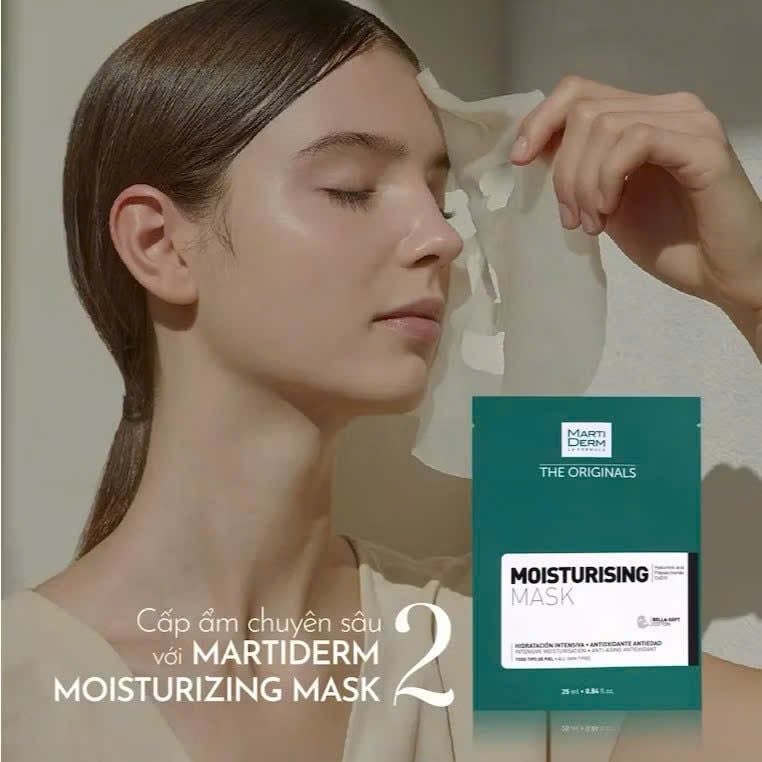 Mặt Nạ Marti Derm Moisturising Mask 25ml Dưỡng Ẩm, Chống Lão Hóa