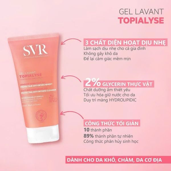 Gel Rửa Mặt Svr