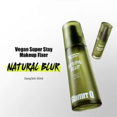 Xịt Khóa Nền Glamrr Q Vegan Super Stay Makeup Fixer 50ml