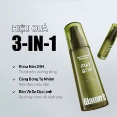 Xịt Khóa Nền Glamrr Q Vegan Super Stay Makeup Fixer 50ml