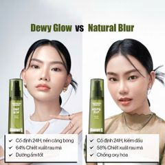 Xịt Khóa Nền Glamrr Q Vegan Super Stay Makeup Fixer 50ml