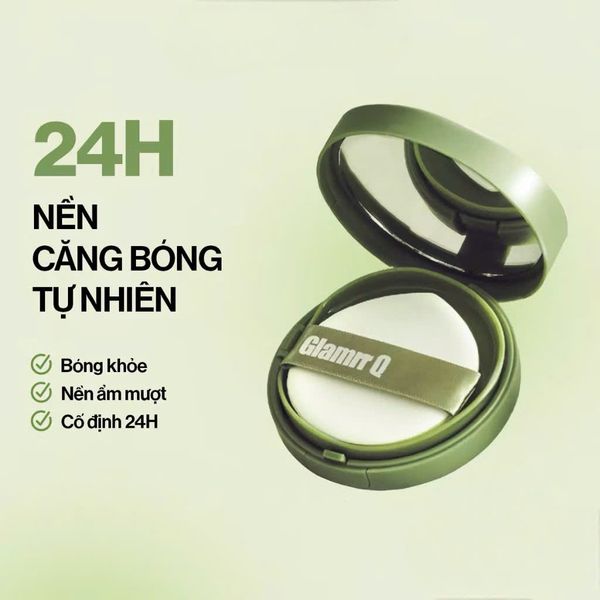 Phấn Nước Glamrr Q Vegan Super Cover Cushion