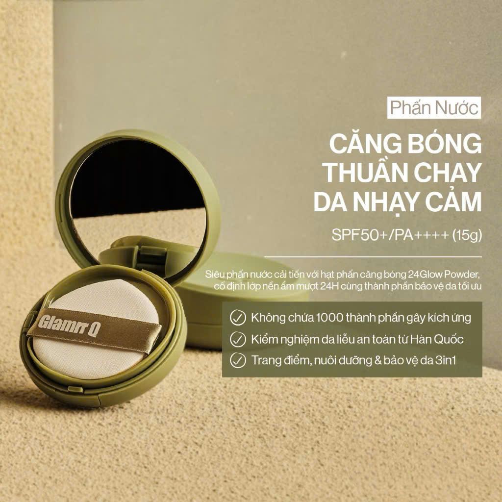 Phấn Nước Glamrr Q Vegan Super Cover Cushion