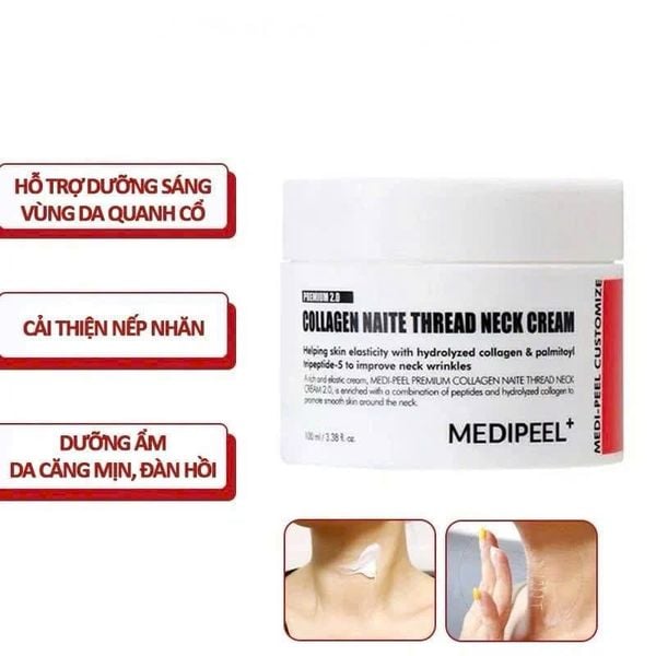 Kem Dưỡng Da Cổ Medi-peel Naite Thread Neck Cream 100ml