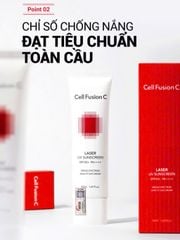Kem Chống Nắng Cell Fusion C Laser Uv Sunscreen Spf50+ Pa++++ 50ml Đỏ
