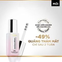 Serum Mắt L'oreal 20ml Glycolic-bright Dark Circle Eye Serum, dưỡng sáng, mờ thâm vùng mắt hiệu quả