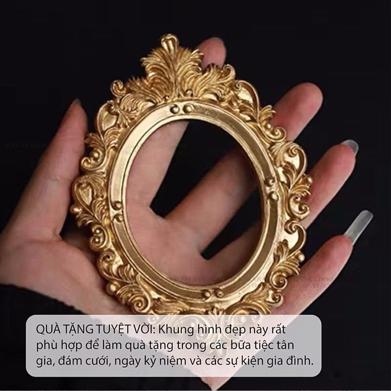 Khung Trưng Mẫu Tròn, dùng chụp decor nail và phụ kiện