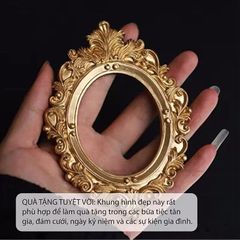 Khung Trưng Mẫu Tròn, dùng chụp decor nail và phụ kiện