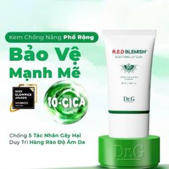 Kem Chống Nắng Dr.g 50ml R.e.d Blemish Soothing Up Sun Spf50+ Pa++++