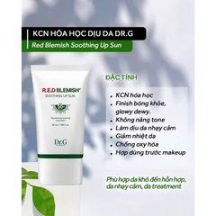 Kem Chống Nắng Dr.g 50ml R.e.d Blemish Soothing Up Sun Spf50+ Pa++++