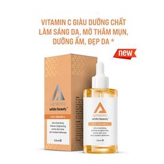 Serum Authentic 100ml Vitamin C Sáng Da, tái tạo nhanh chóng cho làn da rạng rỡ, mịn màng