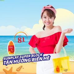 Kem chống nắng Sunplay Super Block SPF 81 PA++++ 70g