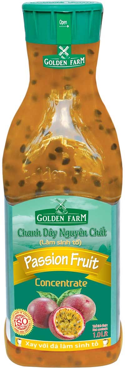 Mứt Chanh Dây hạt - Golden Farm