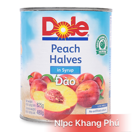 Đào ngâm DOLE - Nam Phi (825gr)