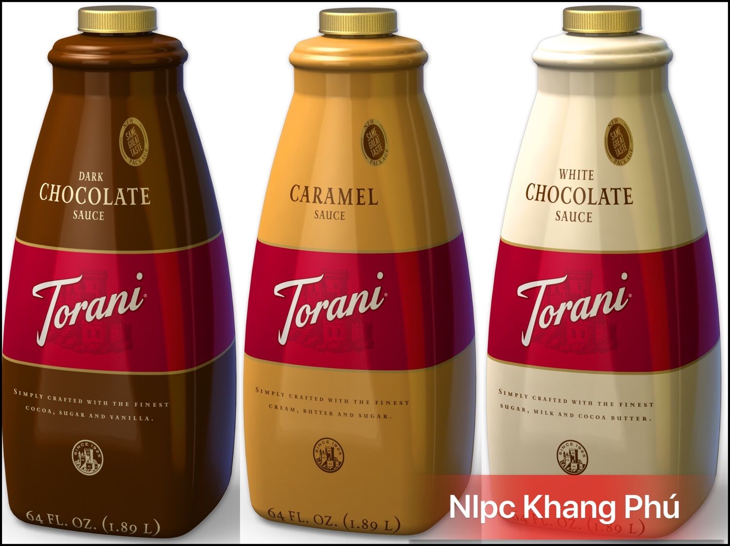 Torani Sô cô la Trắng 1,89L